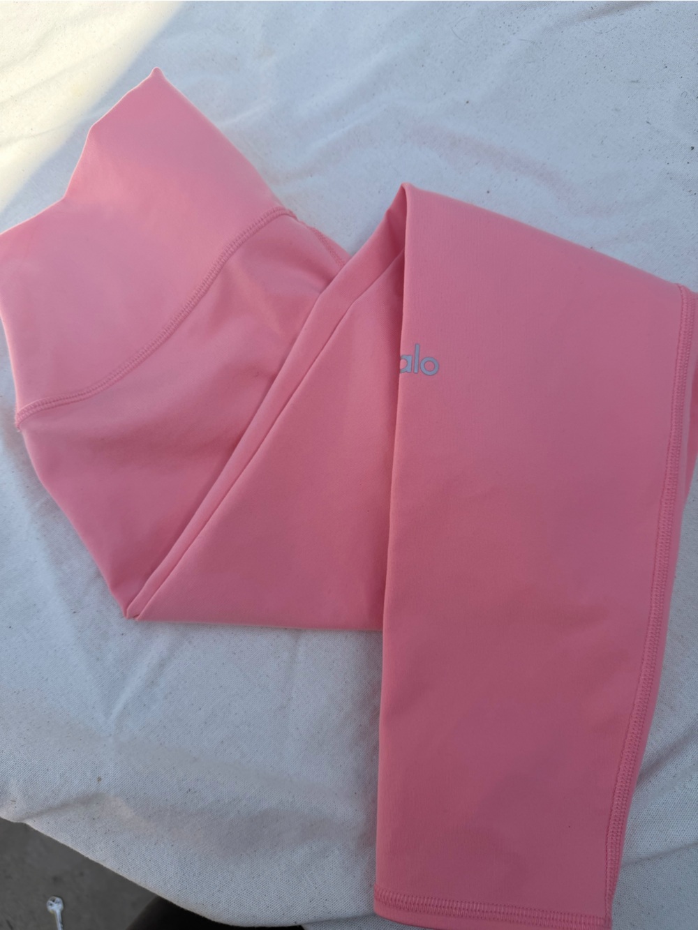 ALO Yoga Pink High-Rise Athletic Leggings
